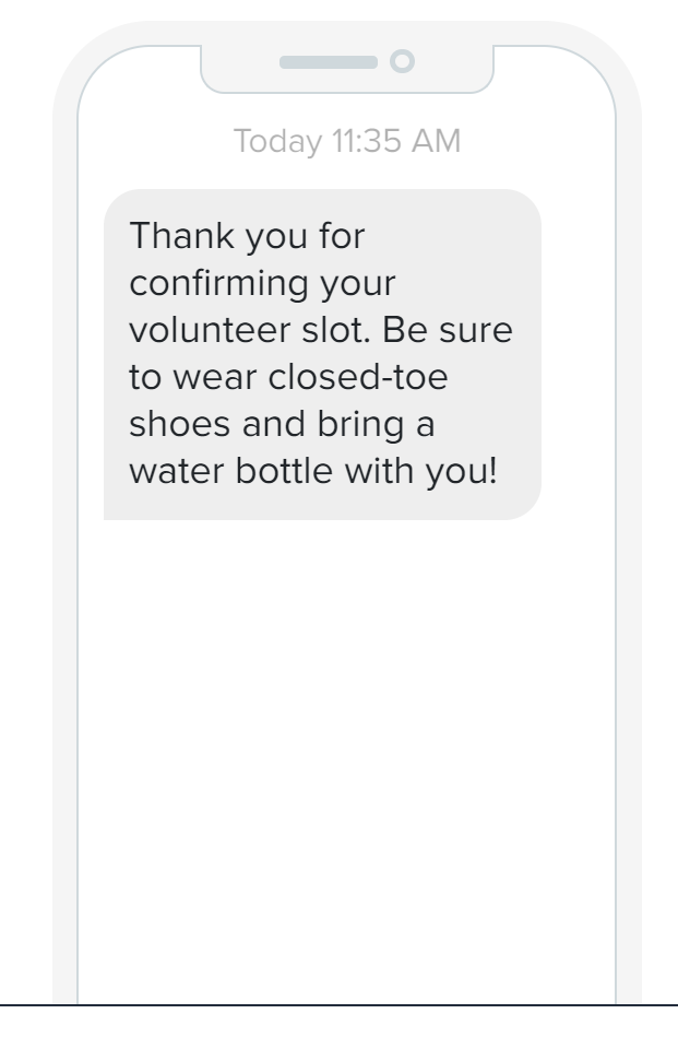 sms for non profit 